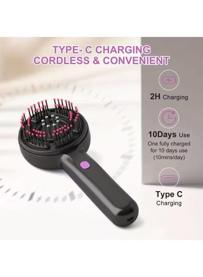 Electric Scalp Massager Oil Dispensing Comb With Red Light – Hair Growth Massage Brush – Ipx7 Waterproof Electric Scalp Massager For Wet And Dry Hair – Multi Color - Image 3