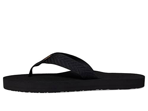 Teva Women's Mush II Flip Flop,Fronds Black,11 M US - Image 4