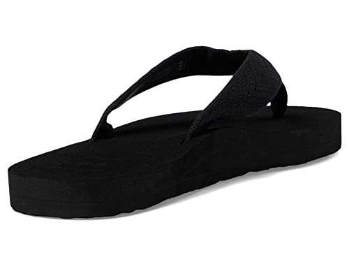 Teva Women's Mush II Flip Flop,Fronds Black,11 M US - Image 5
