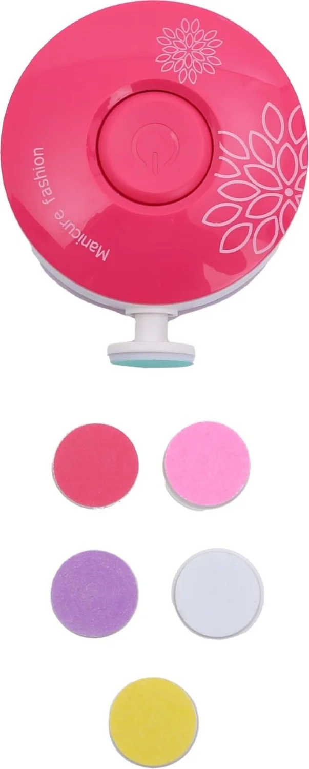 بيزيم ايفدي Newborn Baby Battery Operated Nail Clipping and Filing Machine RED