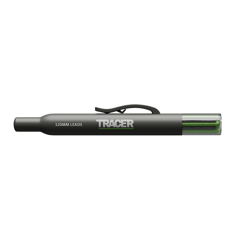 Tracer 6x Replacement Lead Dispenser including 4x 2B Dark Graphite Replacement Leads and 2x Yellow Alternative Leads