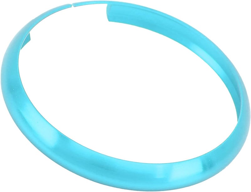 Generic MINI R55 R56 R57 R58 R59 R60 Aluminum Alloy Remote Key Ring Replacement for Decorative, Protect Your Key fob with Style, Made of and Durable, fine Workmanship, Direct (Sky Blue) - Image 3