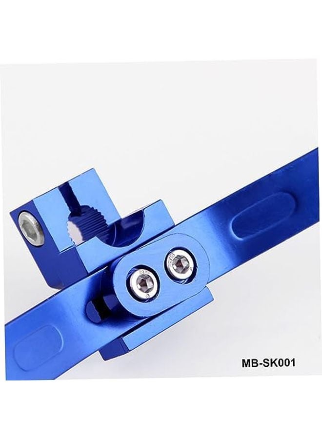 Blue Aluminum Alloy Dual Head Gear Lever Footrest Shifter for Motorcycles - Image 4