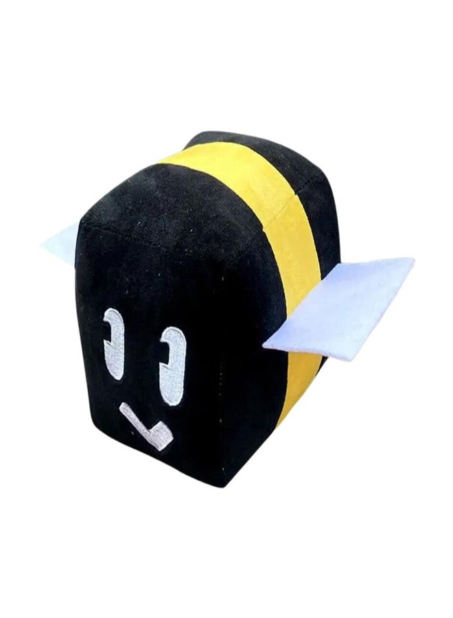 TechMax Solution لعبة نحلة سوداء مربعة الشكل لطيفة من TechMax Solution، لعبة قطيفة ناعمة. - Image 1