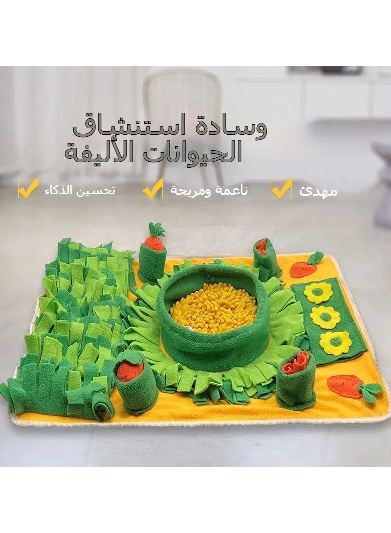 general Soft wool feeding pad for dogs, non-slip bottom, dog educational toy, dog educational toy for training and stress relief - Image 2