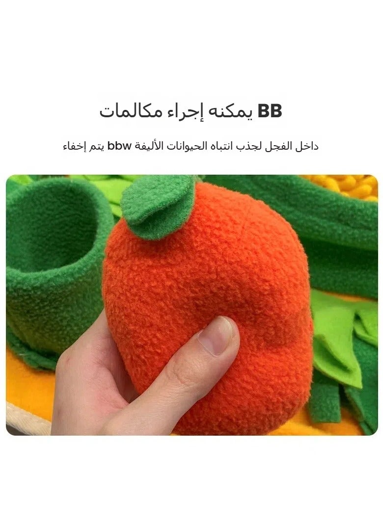 general Soft wool feeding pad for dogs, non-slip bottom, dog educational toy, dog educational toy for training and stress relief - Image 4