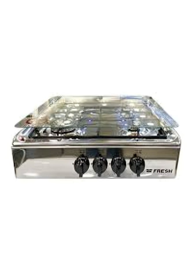 Fresh Fire 55 stainless steel hob