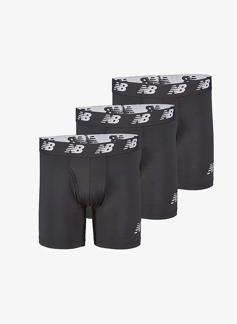 6" 3 Pack Premium Boxer Brief With Fly