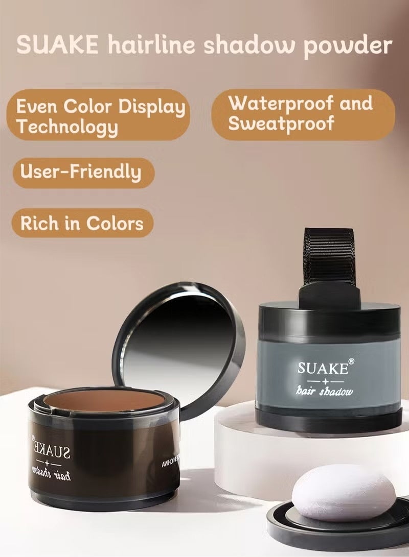 سويكي بودرة ظل الشعر مع لمسة فوف – تغطية فورية وخط الشعر طبيعي وسريع - Image 5