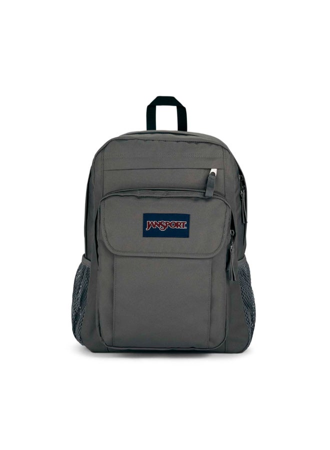 JANSPORT Union Pack Zipper Closure Padded Shoulder Straps Backpack Graphite Grey 42 x 32 x 14 cm EK0A5BAJN601 - Image 1