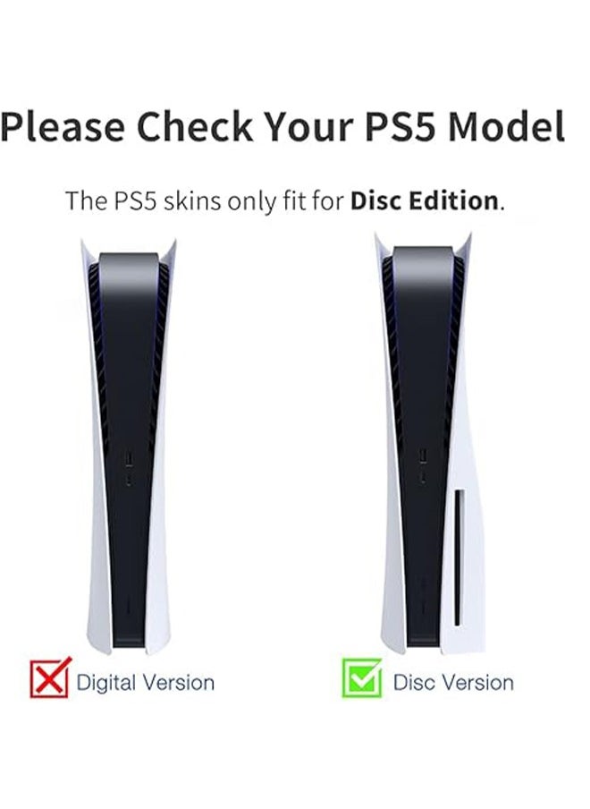 Colorskin Sony PS5 Disc Edition Console and Controller Accessories Cover Skins Controller Skin Gift Skins for PS5 Vinyl Decal Cover for Playstation 5 Controller Console Full Set PS5 Sparkling Diamonds  - Image 3