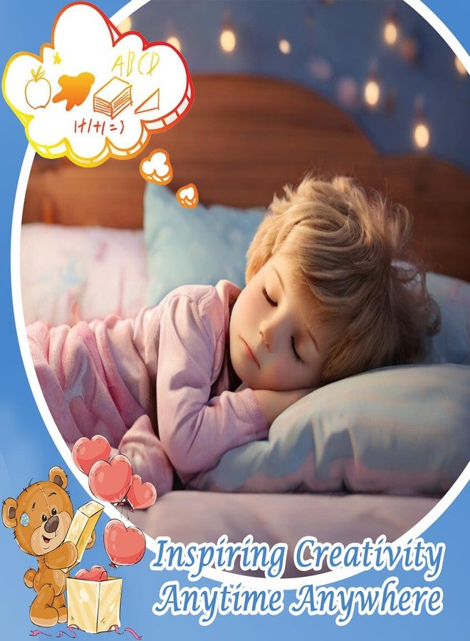 YRDKB Astronaut Bunk Bed Curtains - 45H Premium and Customizable Cartoon Loft Bed Curtains for Children to Enhance The Imaginative Creation Bedroom Curtains(3PCS,Full) - Image 5