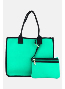 Women Plain Tote Bag 31 H x 36 L x 14 W cm, Green - pzsku/ZEB44FAED51932A5E07CAZ/45/_/1737642093/fd4baf6d-cbc9-4f16-a6c2-ee708b8187ee