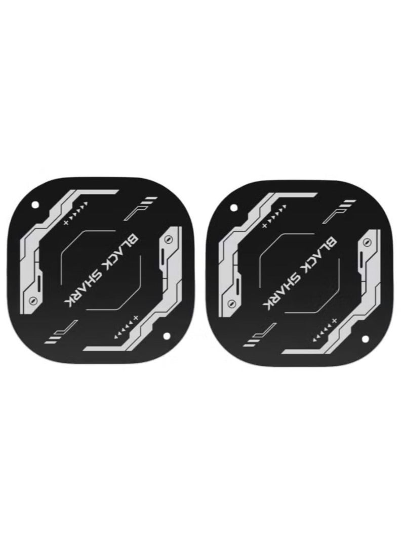 بلاك شارك صفيحة مغناطيسية حرارية من بلاك شارك لمبردات الهاتف– قطعتان مع لاصق قوي – متوافقة مع معظم مبردات الهواتف والملحقات المغناطيسية - قطعتان - Image 4