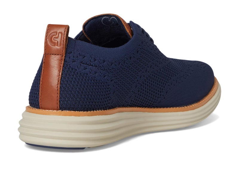Cole Haan Men's Originalgrand Remastered Stitchlite Oxfords, Marine Blue/British Tan/Silver Lining, 10-M US - Image 5