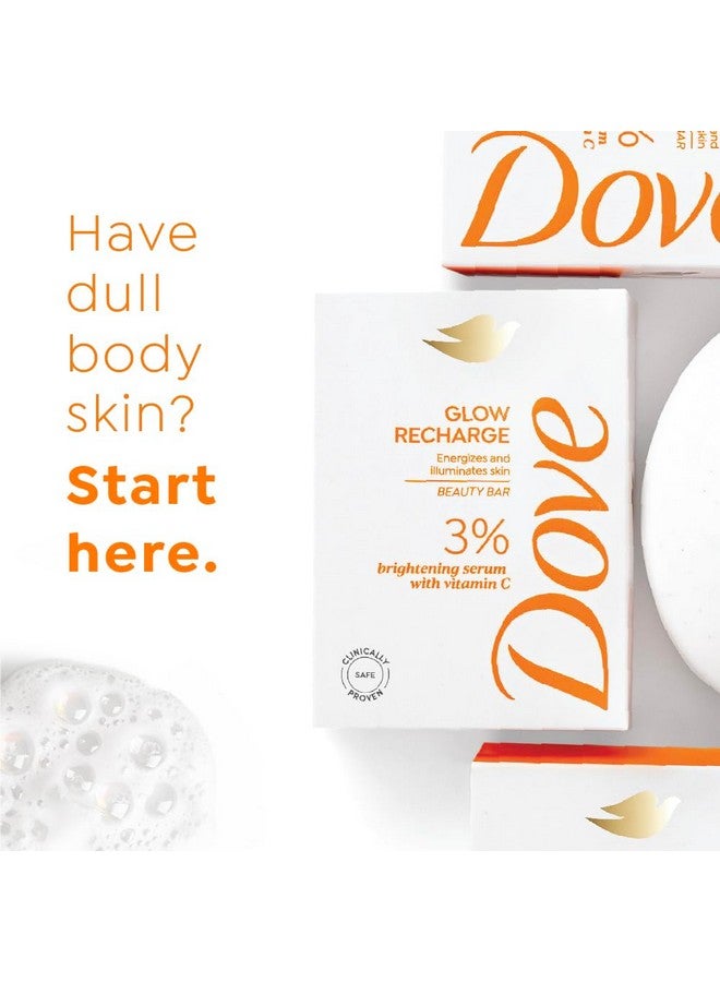 Dove صابون دوف جلو ريتشارج سيروم | 3% سيروم مبيض + فيتامين سي | ينشط ويضيء البشرة | خالي من البارابين و SLS | 125 جرام - Image 2