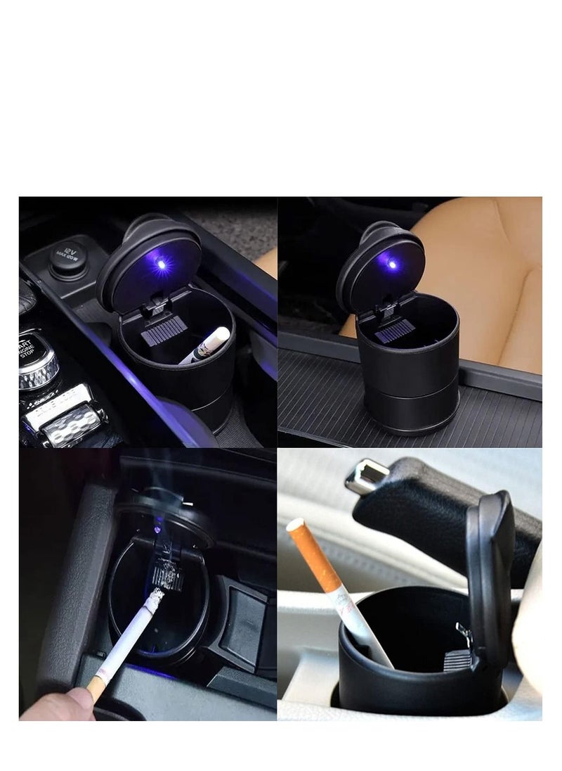 Generic Portable Ashtray, LED Lighted Ashtray Holder for Car, Truck, Office and Home  - Image 3