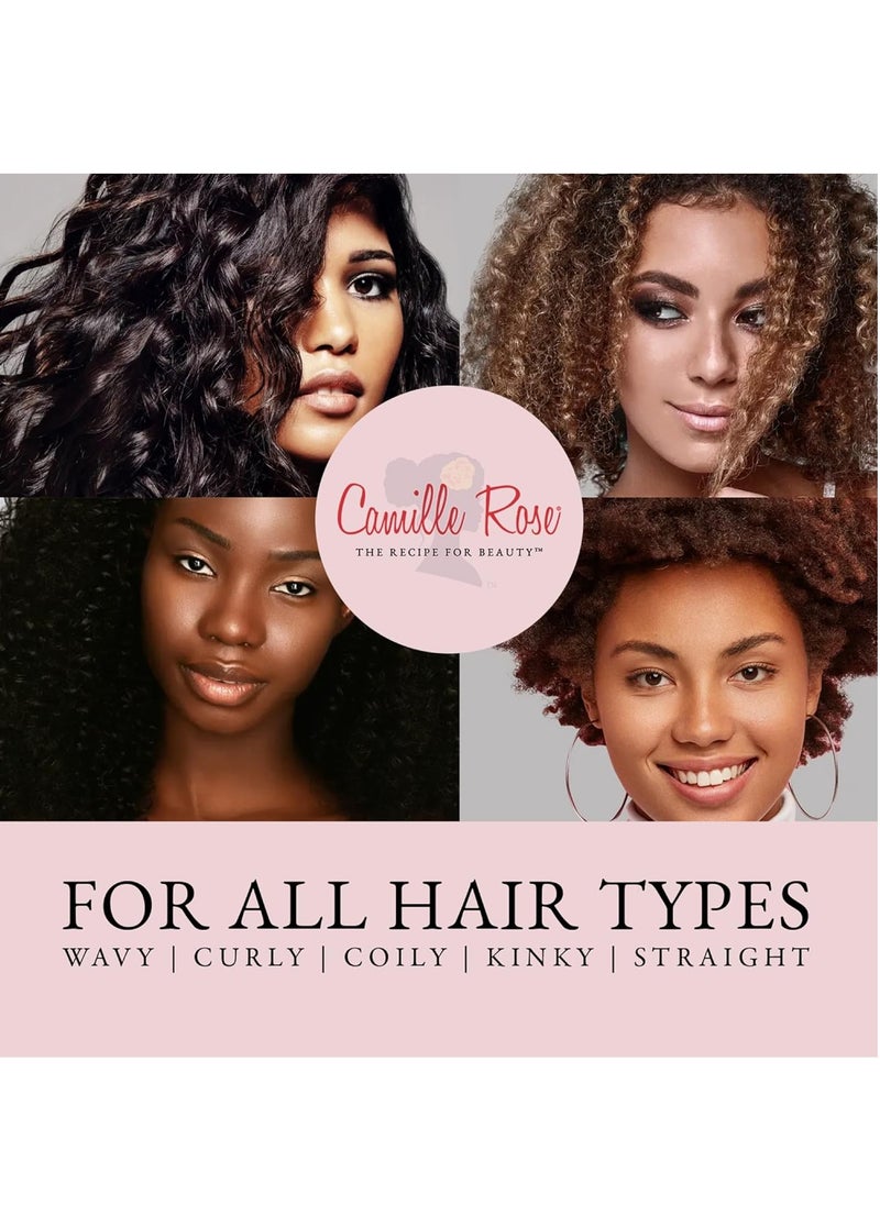 Camille Rose Camille Rose Fresh Curl Hair Styling Lotion and Detangler, with Avocado and Castor Oil, to Moisturize and Promote Hair Growth, for All Hair Types, 8 oz  - Image 2