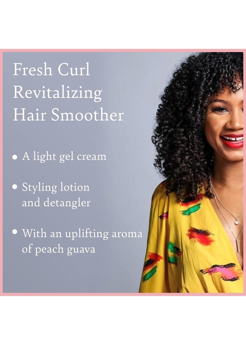 Camille Rose Camille Rose Fresh Curl Hair Styling Lotion and Detangler, with Avocado and Castor Oil, to Moisturize and Promote Hair Growth, for All Hair Types, 8 oz  - Image 5