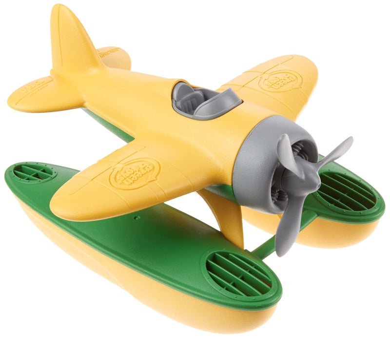 Green Toys Seaplane Yellow CB4 - Image 1