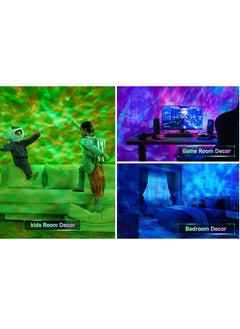 MIXDE Galaxy Projector, White Noise Night Light Projector for Bedroom, Bluetooth Music Ceiling Projector Room Lights, Remote Timer Galaxy Light Skyligh,Star Lights Projector for Kids Teen Girl Gifts  - Image 2