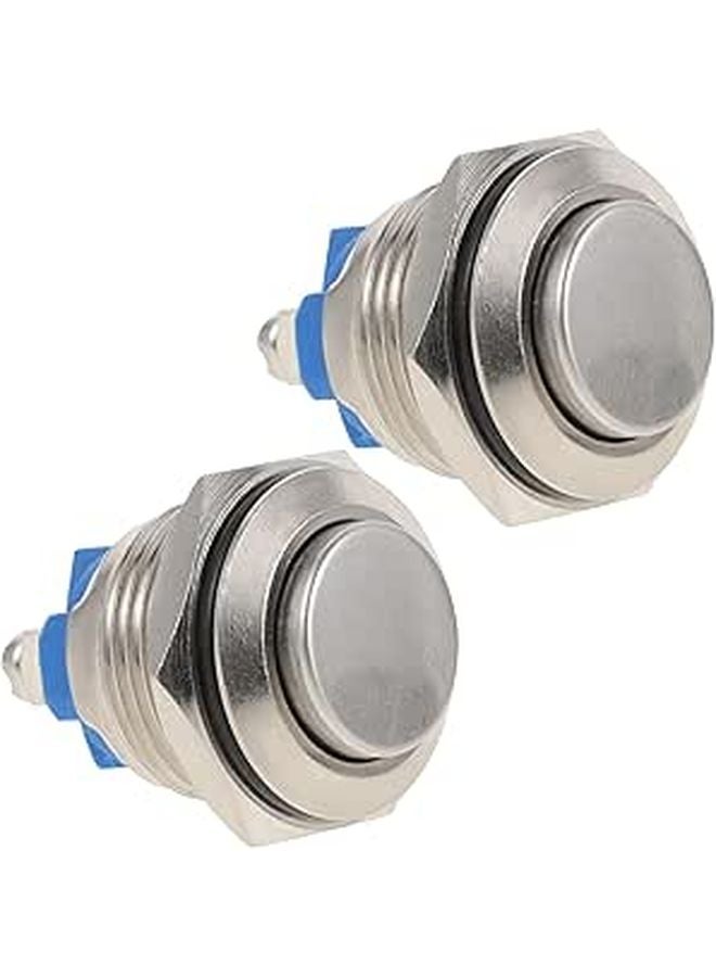 LED Lighted Wired Doorbell Button Kit 2PCS Easy Install Replacement For Home Front Entrance - Image 1