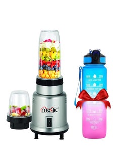 Magic Nutri Blender Bullet Mixer Grinder Juicer 450 Watts MultiFunctional 2 Jars With 2 Blades Full Copper Motor Nutri Blender For Smoothies Coffee Soup 1 Year Warranty