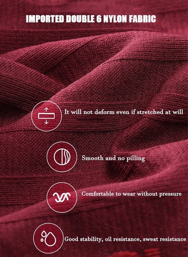 ريكسشي حقيبة خصر للجري، حقيبة خصر مسامية وغير قابلة للانزلاق مناسبة للرياضات الخارجية، ركوب الدراجات، الجري، حقيبة خصر محبوكة غير مرئية يمكنها حمل الهواتف المحمولة، وزجاجات المياه، والمفاتيح، إلخ. - Image 4