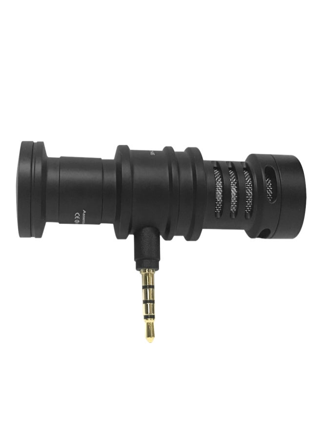 COMICA CVM-VS08 Professional Cardioid Directional Condenser Video Microphone Full Metal Super Anti-Interference for iPhone iPad iPod Touch for Huawei Samsung and Other Brand Smartphones - Image 4