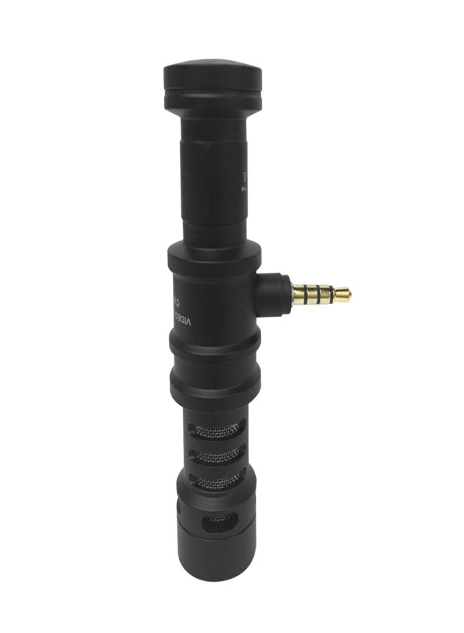 COMICA CVM-VS08 Professional Cardioid Directional Condenser Video Microphone Full Metal Super Anti-Interference for iPhone iPad iPod Touch for Huawei Samsung and Other Brand Smartphones - Image 1