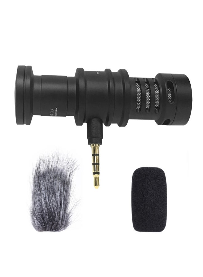 COMICA CVM-VS08 Professional Cardioid Directional Condenser Video Microphone Full Metal Super Anti-Interference for iPhone iPad iPod Touch for Huawei Samsung and Other Brand Smartphones - Image 3