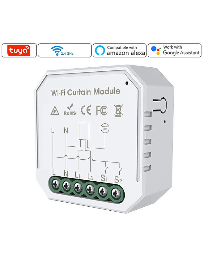 Tuya WiFi Intelligent Curtain Switch Module Home Curtain Modification Module Mobilephone Device Sharing Timing Function APP Remotes Control Compatible  - Image 2
