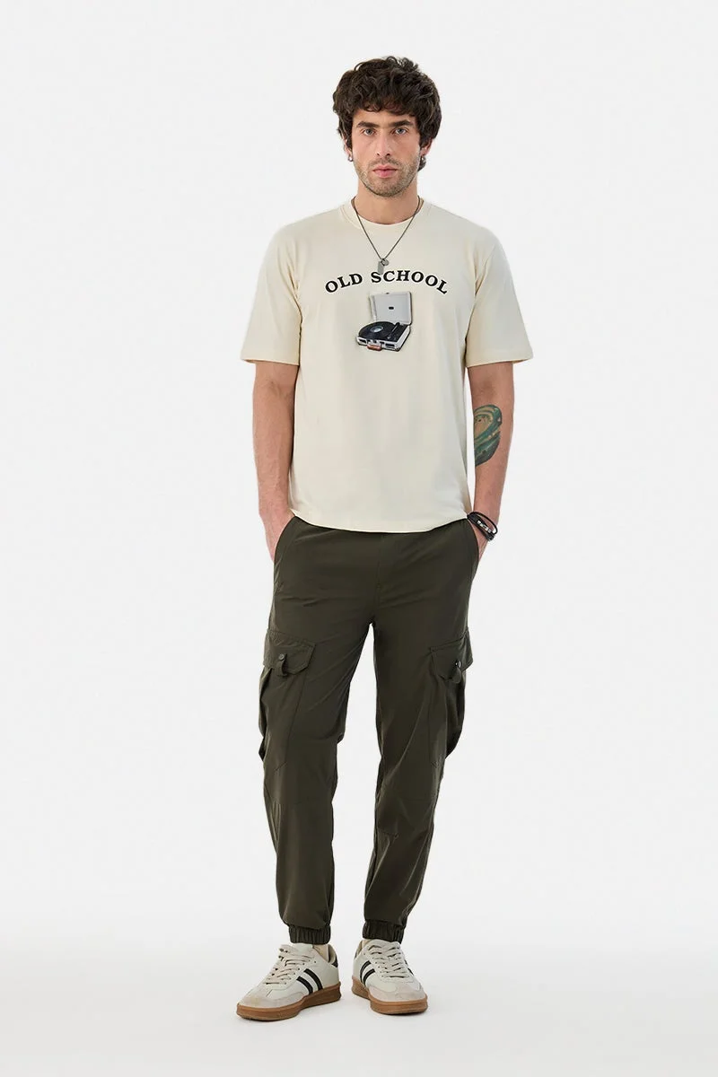 سنيتش Old School 100% Cotton T-Shirt