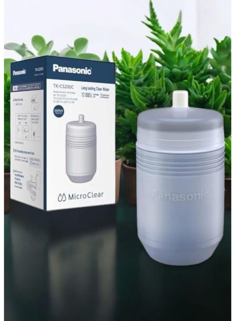 Panasonic Original candle for the Panasonic CS200C filter with a capacity of 12,000 liters of water for a long life.