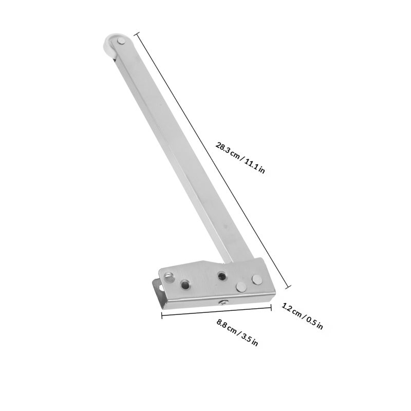 Heavy Duty Stainless Steel Door Closer Automatic Safety Spring Door Closer Slow Closing Speed For Fire Rated Doors Window Commercial Use - Image 2