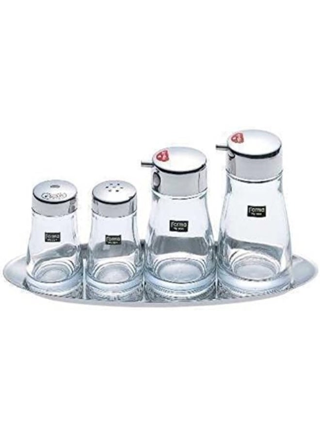 FORMA 1 X Glass Soy Sauce Pot, Soy Sauce Cruet - Image 2