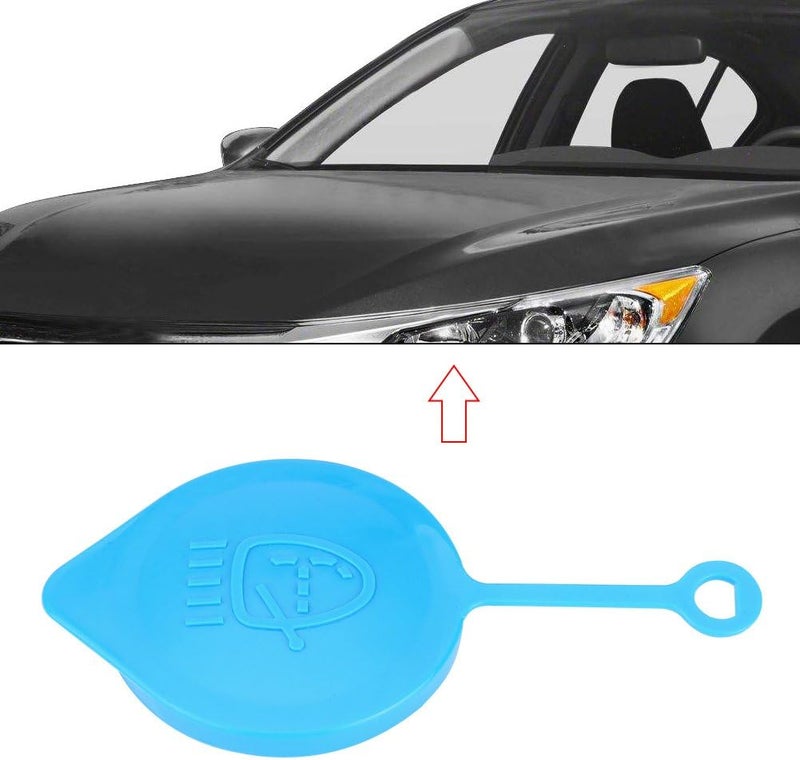 klarako Car Windshield Washer Bottle Cap Small Ring Lid Cover - Image 2