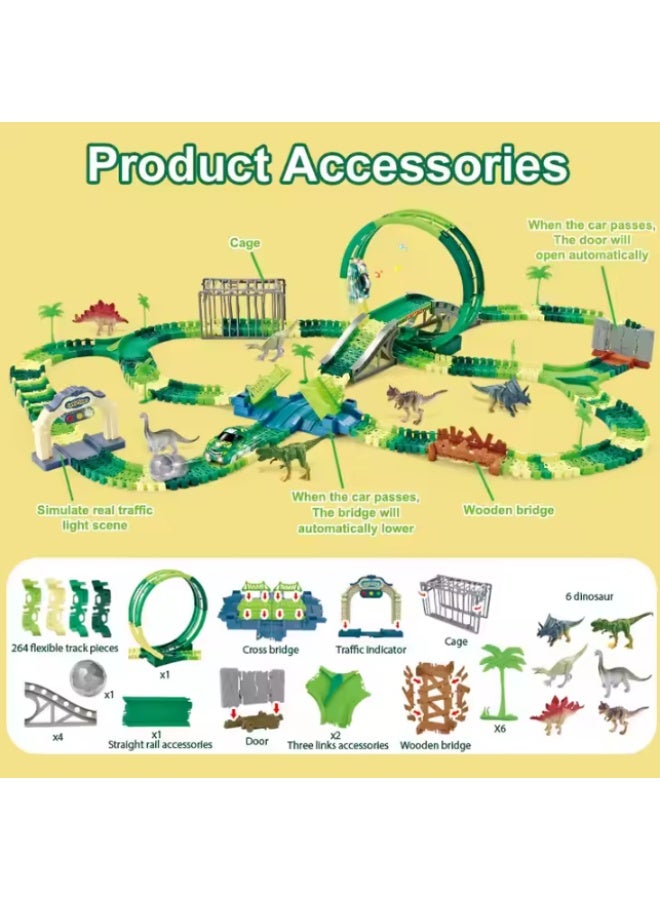 مسار ديناصورات تفاعلي - 307 قطعة - Image 4