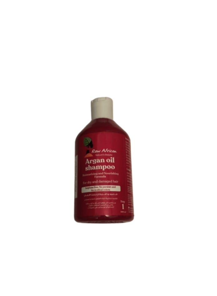 Raw African Argan Shampoo Red 300ml