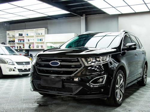 LZLRUN لفائف فينيل سوداء لامعة عالية من LZLRUN ذاتية اللصق مع تحرير الهواء من الفقاعات - مصنفة للاستخدام الخارجي في السيارات - 12" × 60" سكين + أداة يدوية (1 قدم × 5 أقدام) - Image 2