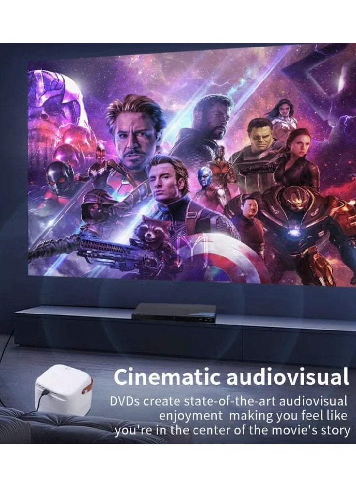 Umiio Portable HD WiFi Theatre Android TV Projector System For Indoor Outdoor Use Built In Netflix Play Store YouTube  - Image 3