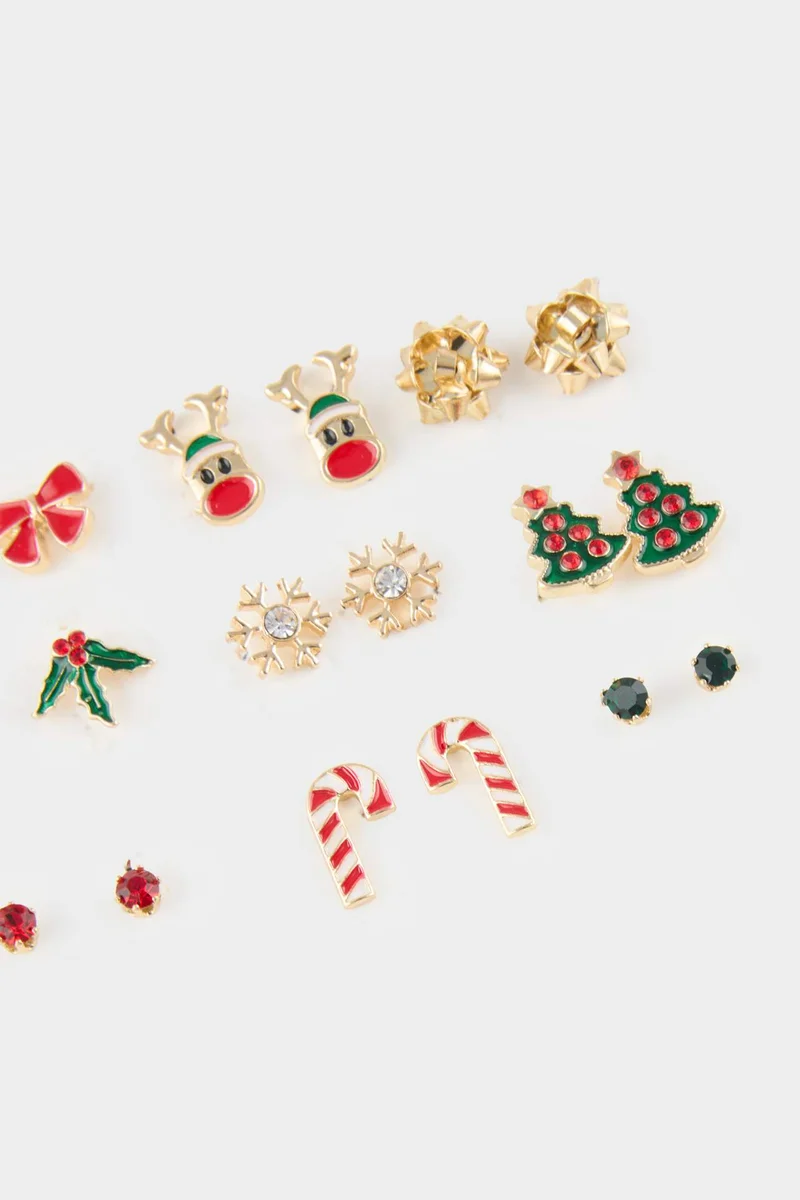 Defacto  9 piece Earring for Women | Best Price UAE