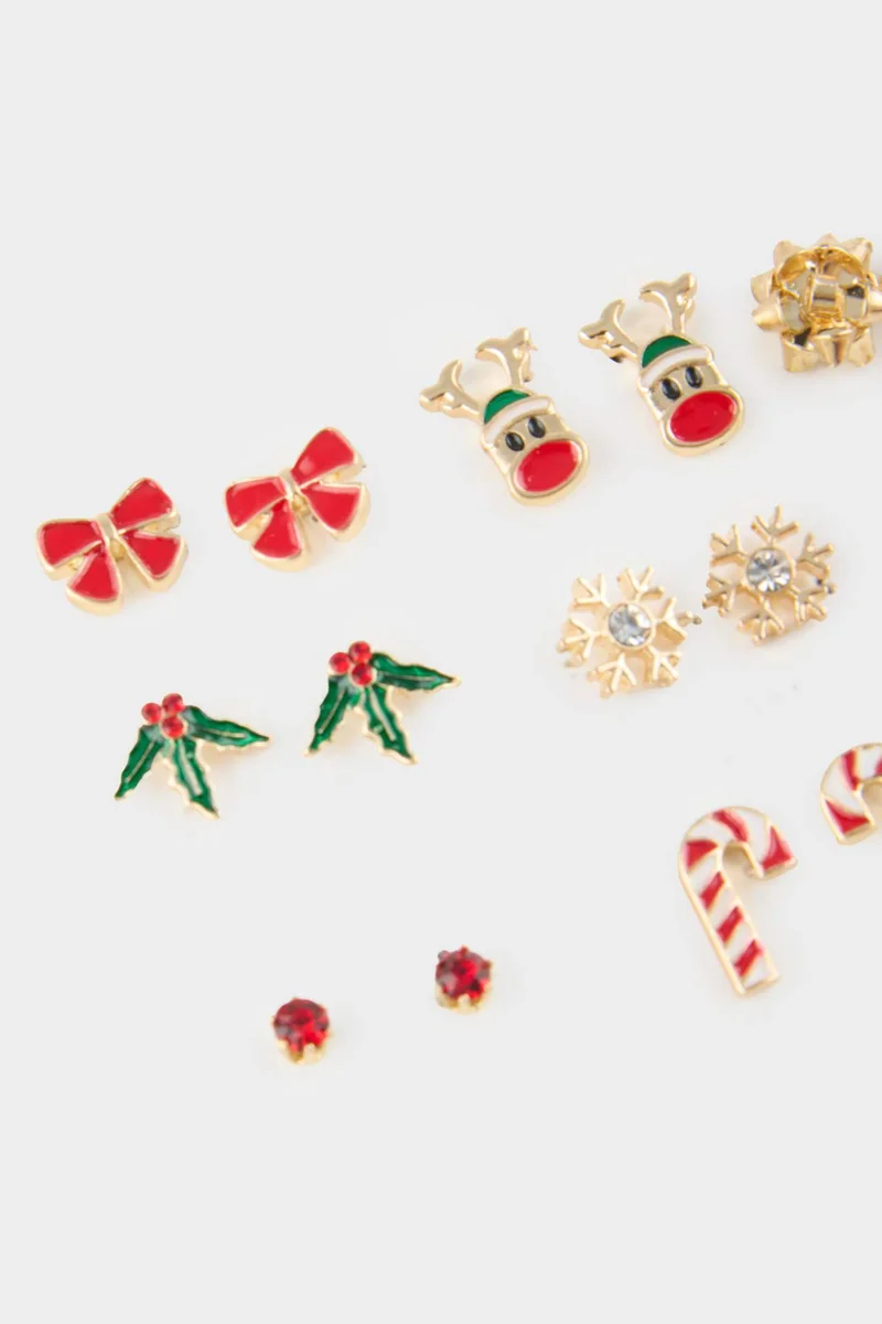 Defacto  9 piece Earring for Women | Best Price UAE