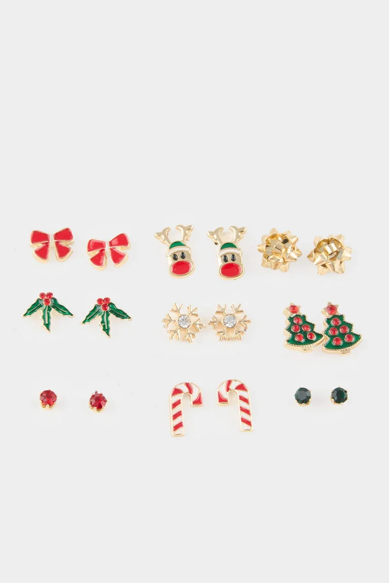 9 piece Earring