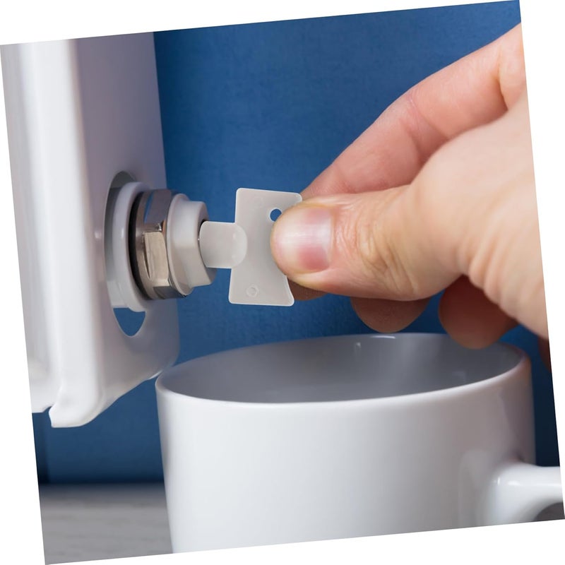 DOITOOL 4pcs Radiator Valve Keys Square Socket Bleed Hole Key Water Tap Switch Bleed Plumbing Valve for Radiators Faucets - Image 4