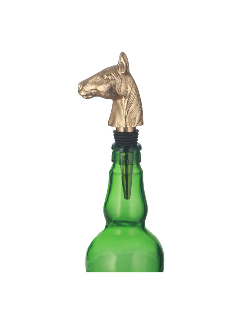 Trovea's Braveheart Horse Bottle Stopper for Softdrinks, Red Wine, White Wine, Sparkling Wine and Champagne - Image 3