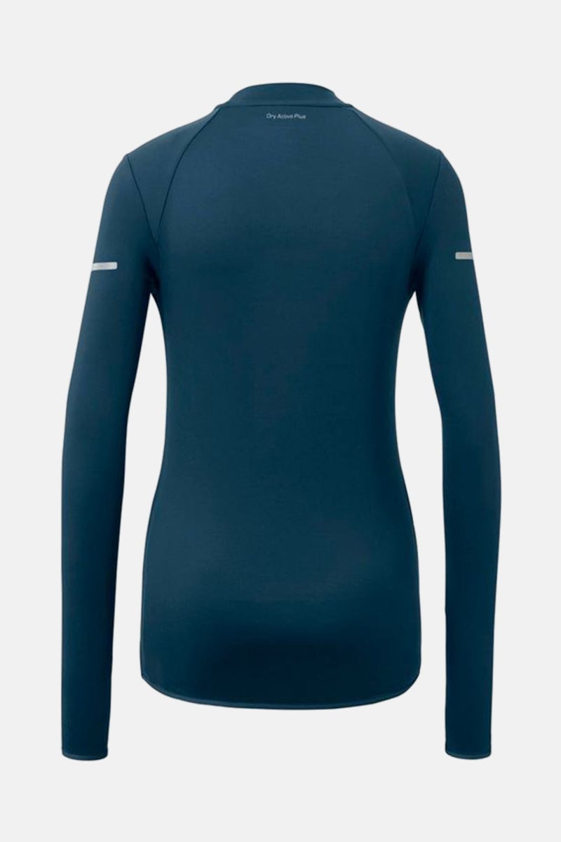 Tchibo Women Sportswear Fit Long Sleeve Training Top, Blue  - Image 3