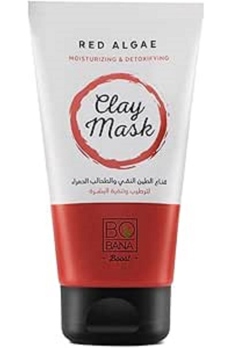 قناع طمي طحالب أحمر من بوبانا، رقمي