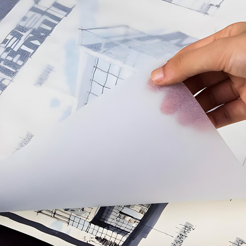 OpenFirst A3 Size Tracing Butter Finest Paper A3 Size 100 GSM Premium Tracing Quality, Pack of 5 Sheets - Image 1