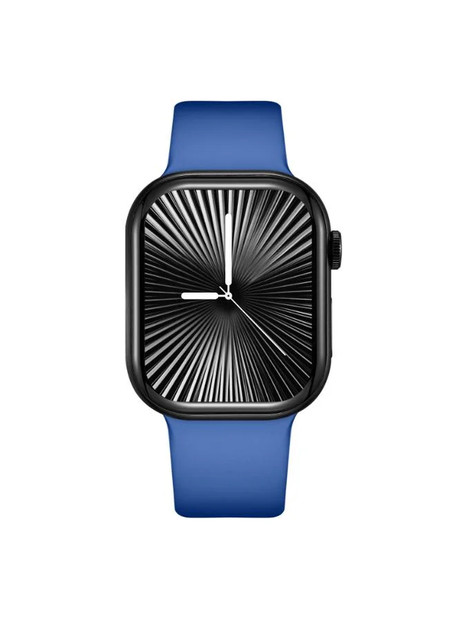 كينيث سكوت Unisex Silicone Smart Watch KA10PROMX-BSBBL - 39.5 mm